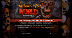 Desktop Screenshot of hauntedworld.org